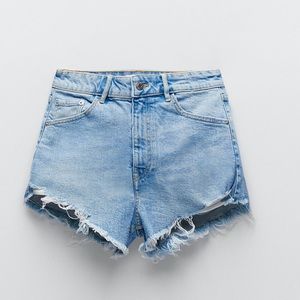 Zara high waist shorts